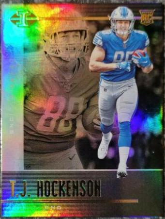 T.J. Hockenson #27 Football Cards 2019 Panini Illusions