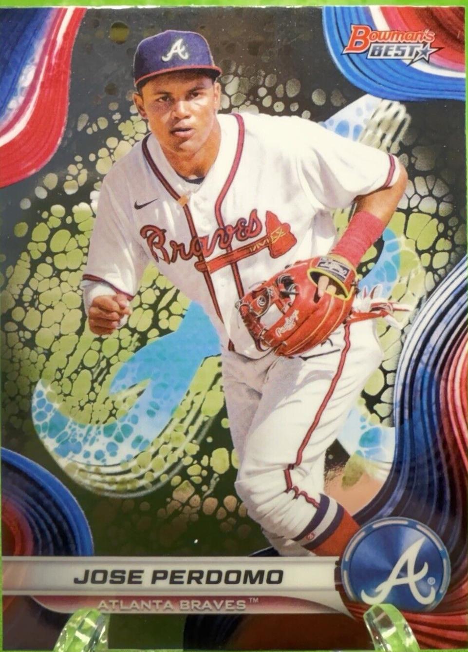 Jose Perdomo #TP-1 Baseball Cards 2024 Bowman's Best Prospects