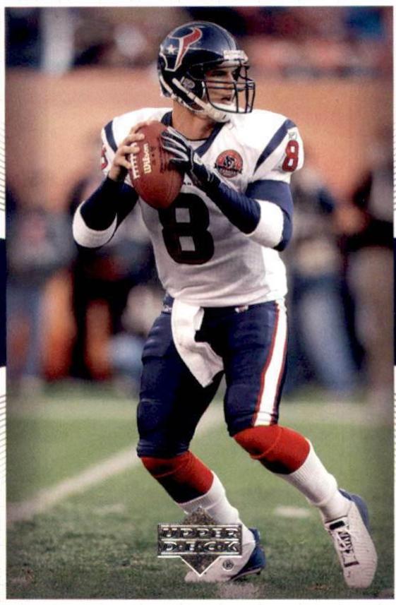 David Carr #8 Football Cards 2003 Upper Deck Patch Collection