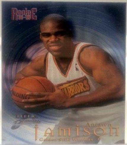 Antawn Jamison Blue #104B Basketball Cards 1998 Fleer Brilliants
