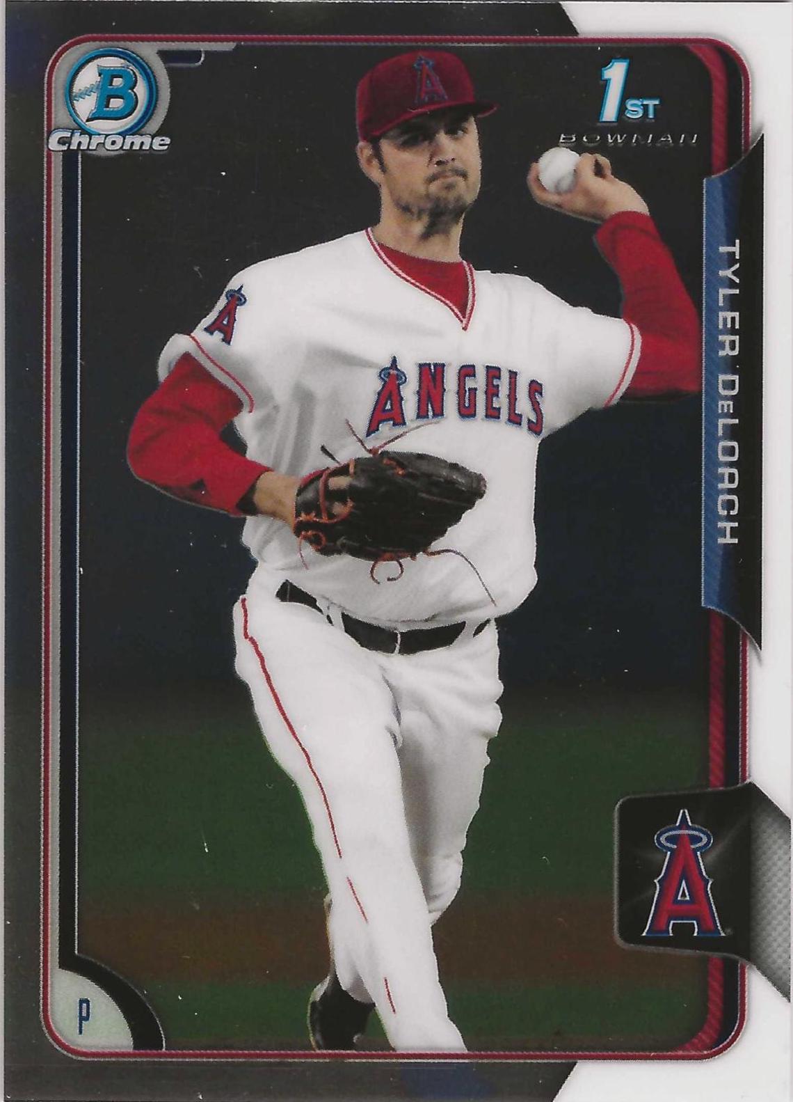 Tyler DeLoach #BCP46 2015 Bowman Baseball Chrome Prospects