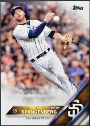 Cory Spangenberg #362 Baseball Cards 2016 Topps