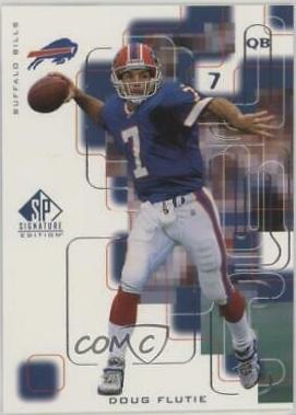 Doug Flutie #13 Football Cards 1999 SP Signature