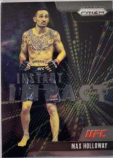 Max Holloway #4 Ufc Cards 2021 Panini Prizm UFC Instant Impact
