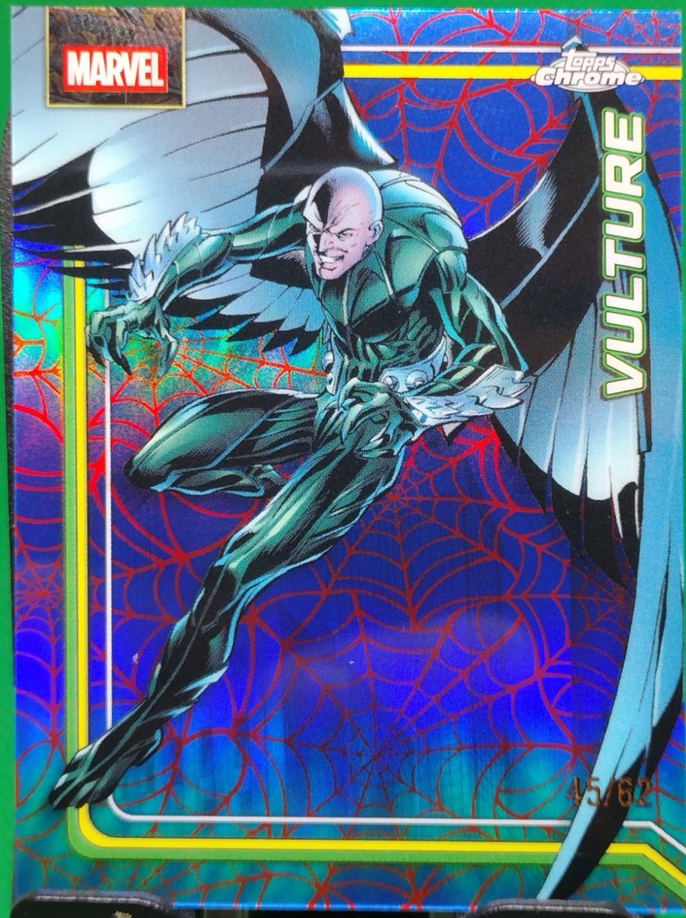 Vulture Spider-Web Red/Blue Refractor