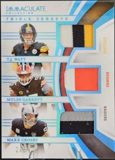 T.J. Watt / Maxx Crosby / Myles Garrett
