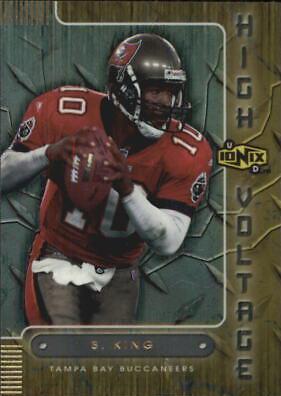 Shaun King #HV12 Football Cards 2000 Upper Deck Ionix High Voltage