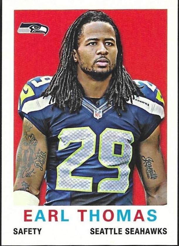 Earl Thomas #33 Football Cards 2013 Topps 1959 Mini