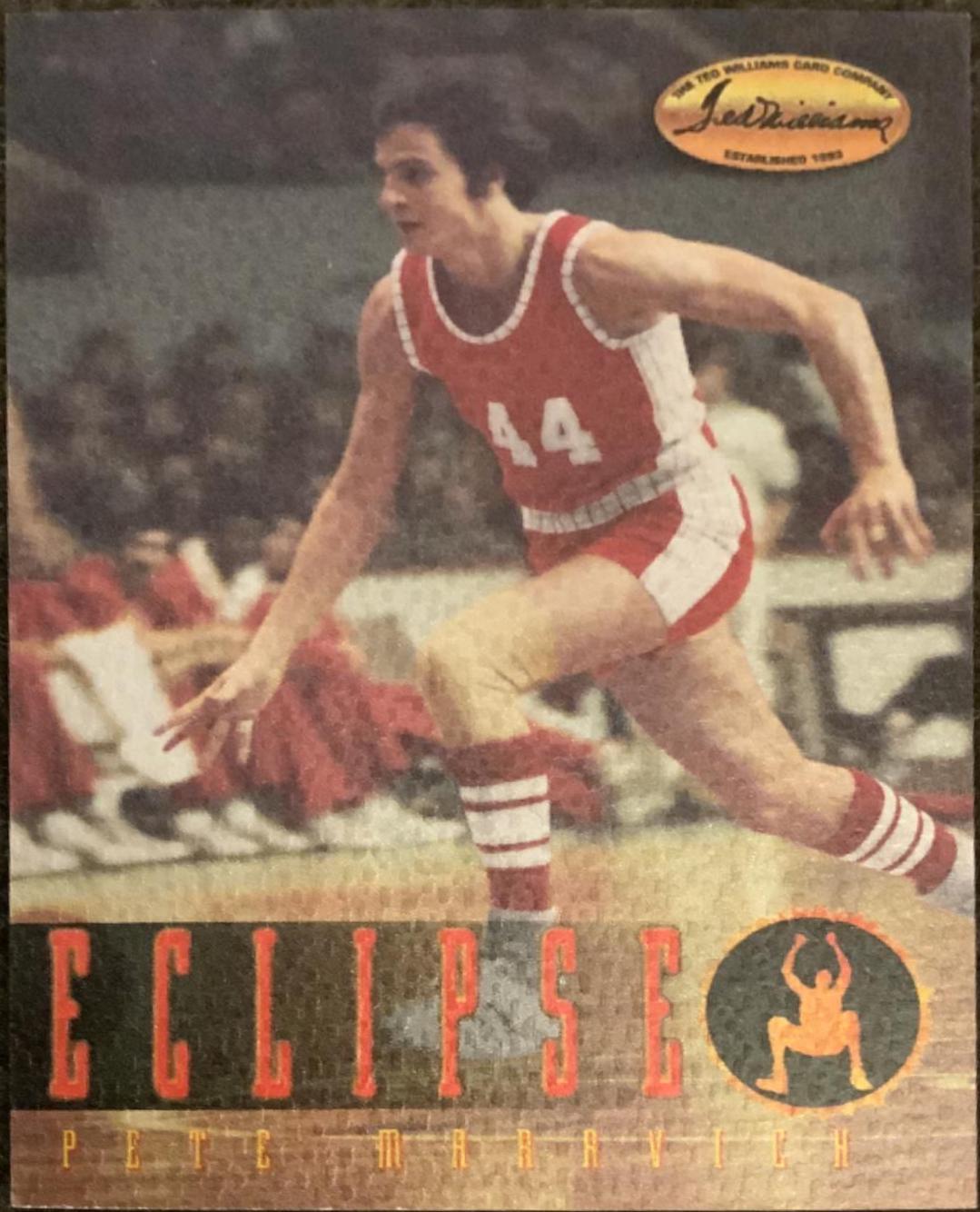 Pete Maravich #EC6 Basketball Cards 1994 Classic Ted Williams Eclipse