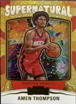 Amen Thompson #7 Basketball Cards 2023 Panini Contenders Supernatural
