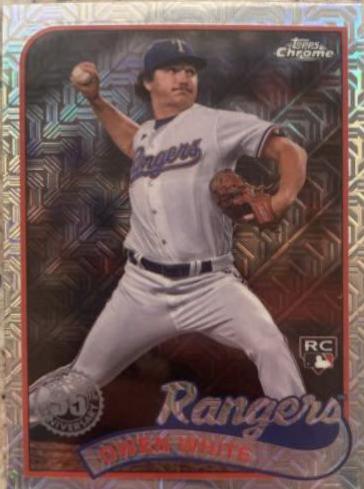 Owen White #T89C-13 Baseball Cards 2024 Topps 1989 Chrome Silver Pack