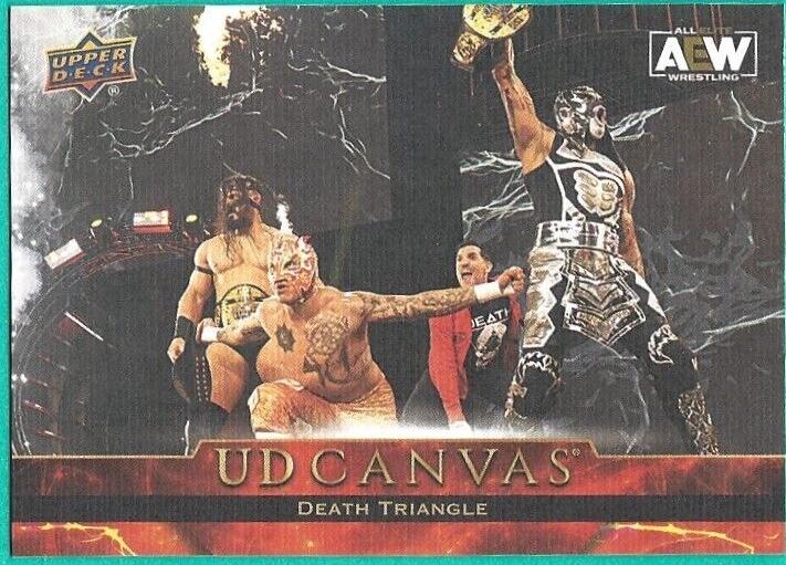 Death Triangle #C8 Wrestling Cards 2024 Upper Deck AEW UD Canvas