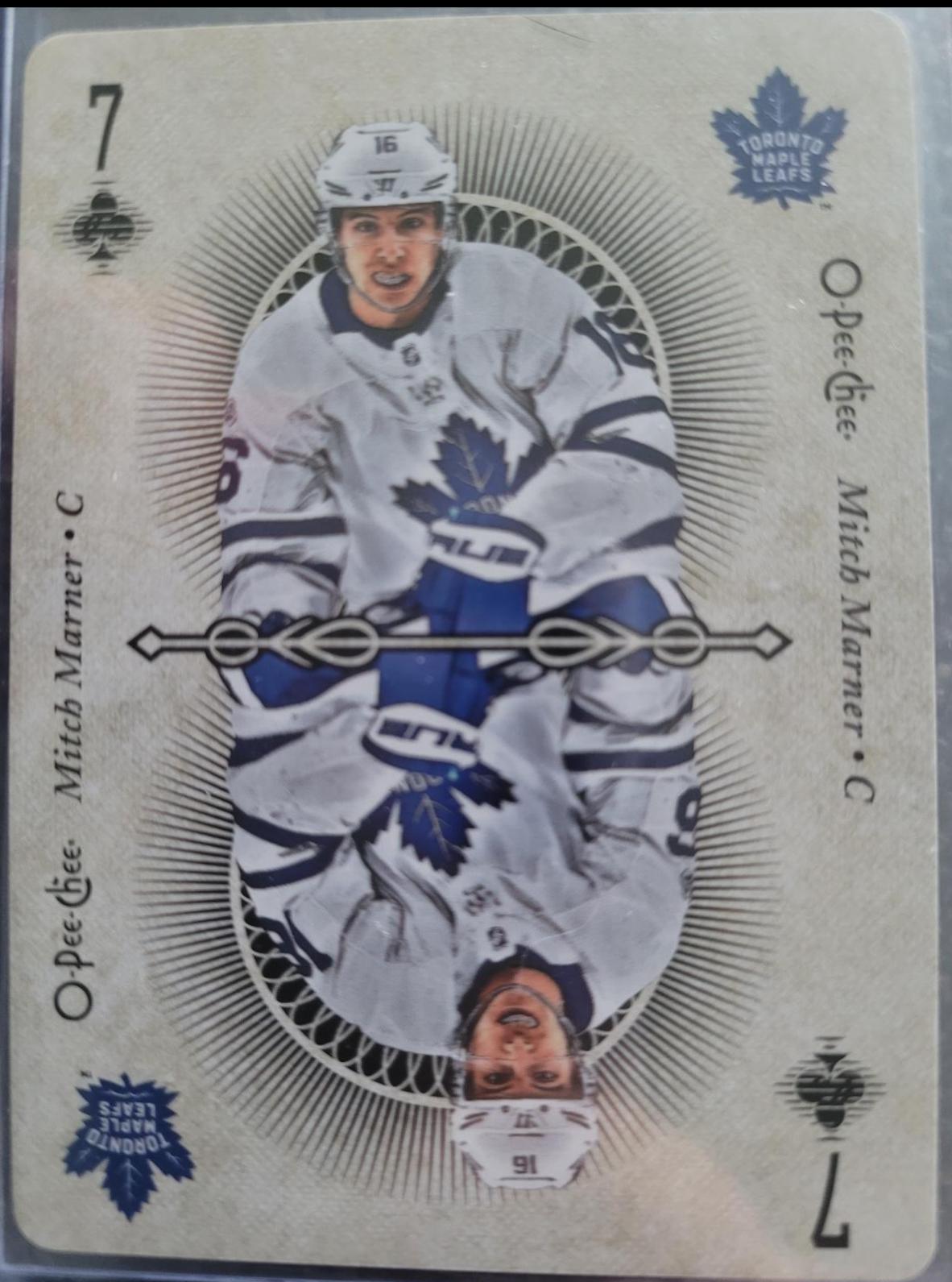 Mitch Marner #7 Hockey Cards 2018 O-Pee-Chee Playing Cards