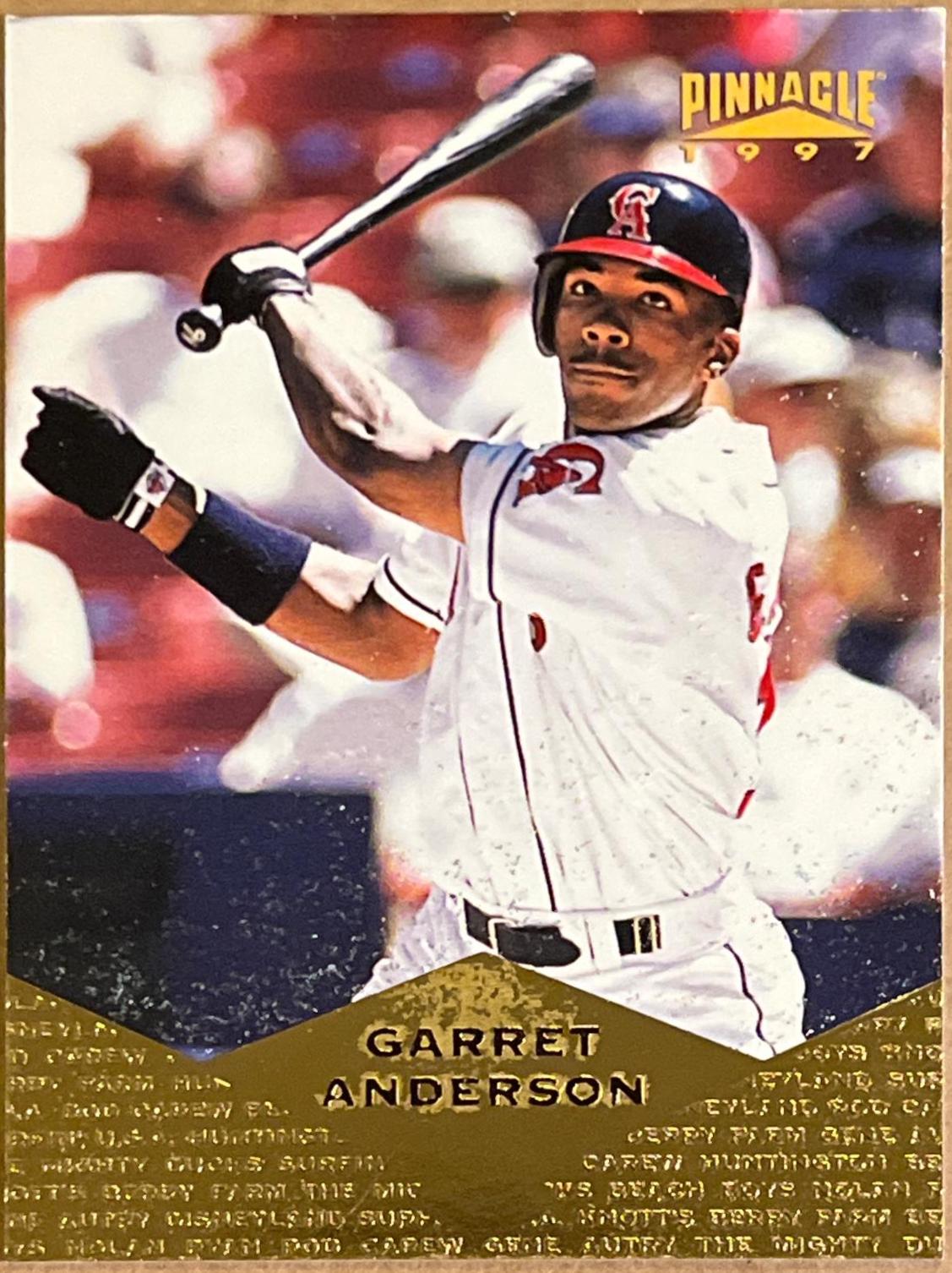 Garret Anderson #2 Baseball Cards 1997 Pinnacle