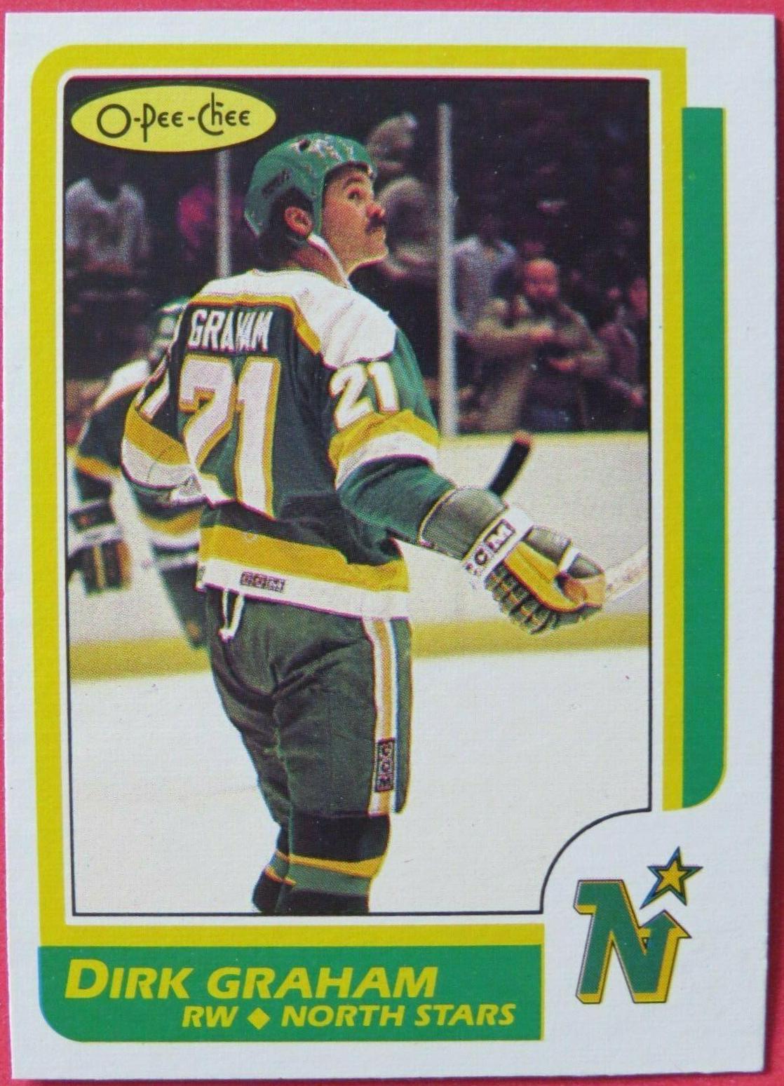 Dirk Graham #143 Hockey Cards 1986 O-Pee-Chee