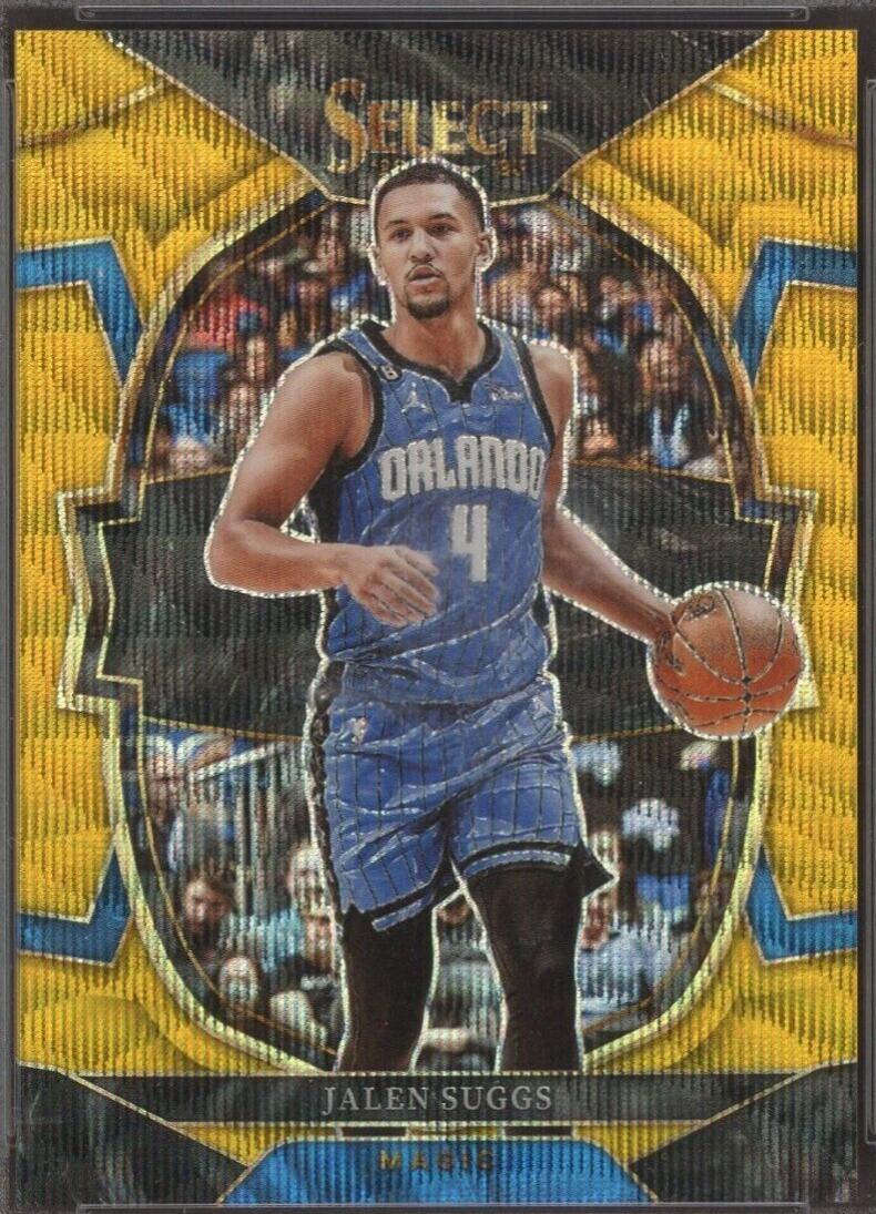 Jalen Suggs [Gold Wave] #3 Prices | 2022 Panini Select