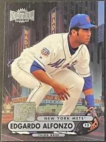 Edgardo Alfonso #20 Baseball Cards 1998 Metal Universe