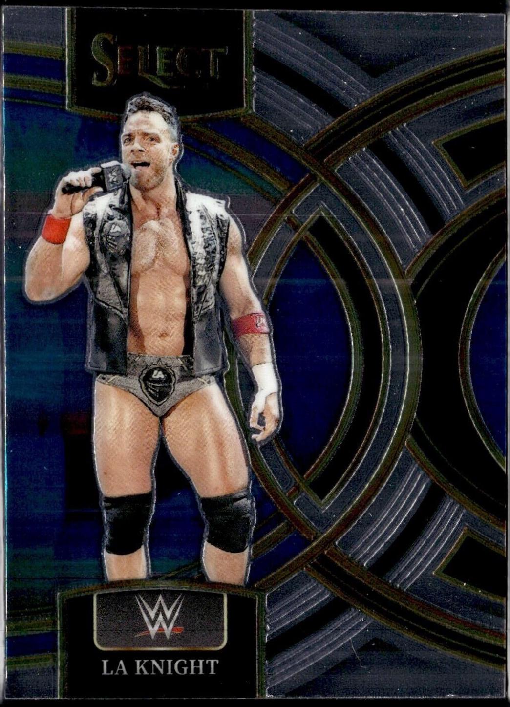 LA Knight #170 Wrestling Cards 2024 Panini Select WWE