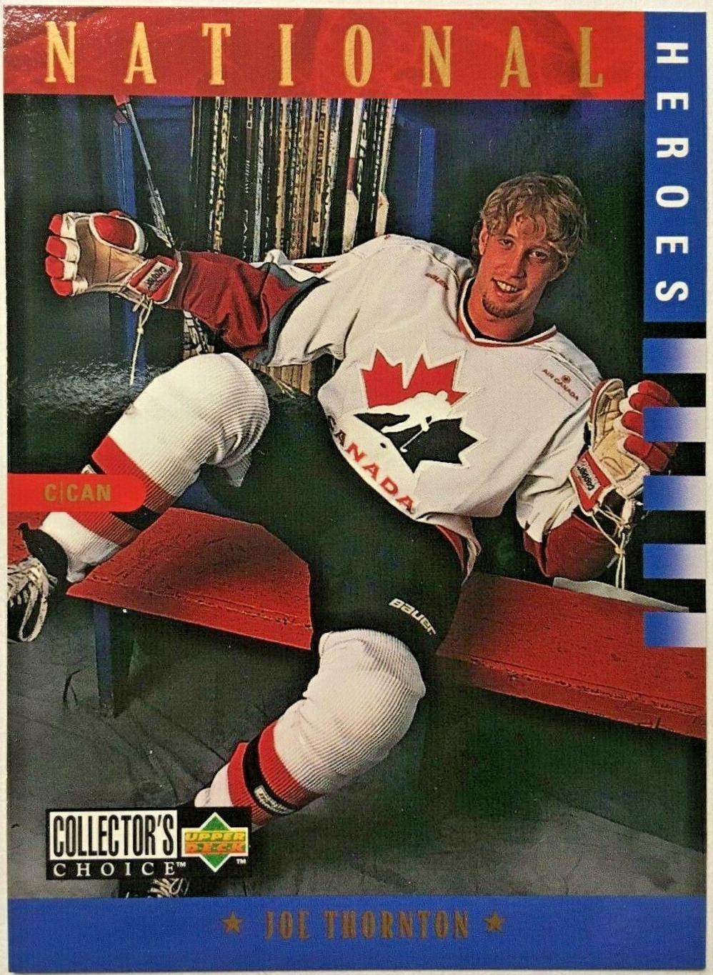 Joe Thornton #296 Hockey Cards 1997 Collector's Choice