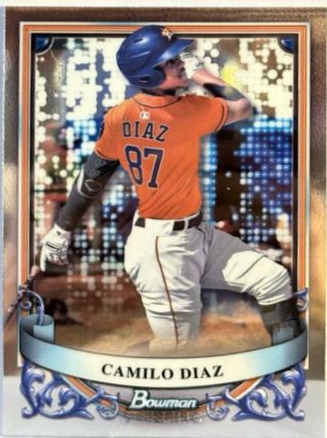 Camilo Diaz #BSP-10 Baseball Cards 2024 Bowman Sterling
