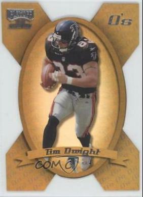 Tim Dwight #5 Football Cards 1999 Playoff Momentum