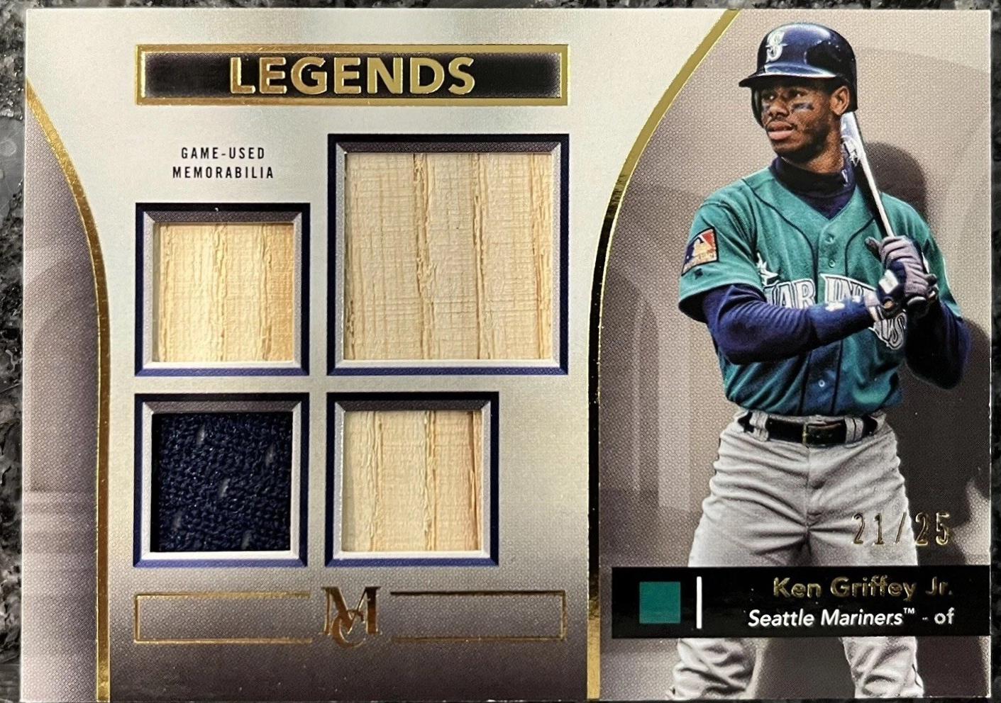 Ken Griffey Jr. [Gold] #SPPQR-KG Prices | 2024 Topps Museum