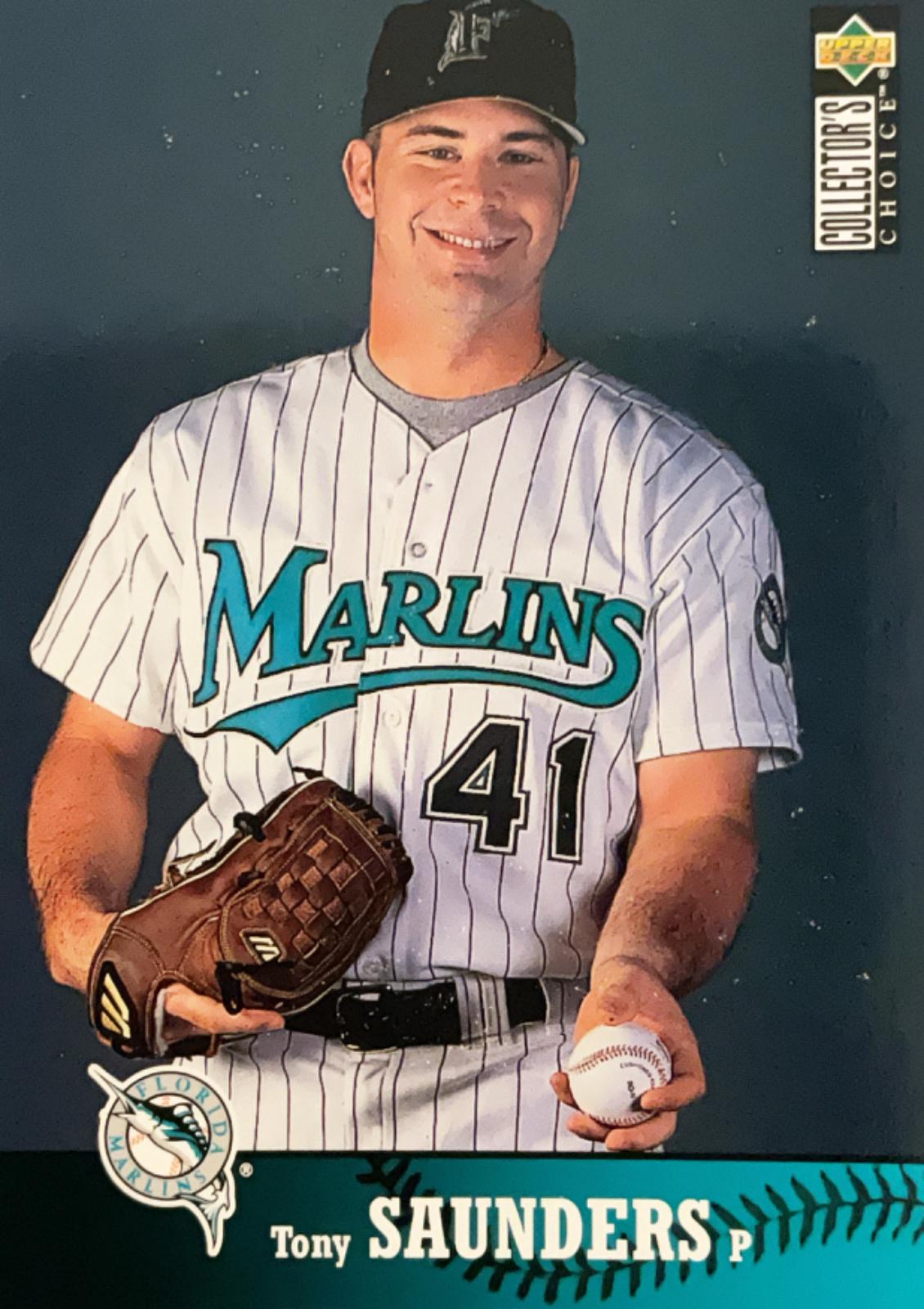 Tony Saunders #U14 Baseball Cards 1997 Collector's Choice Update