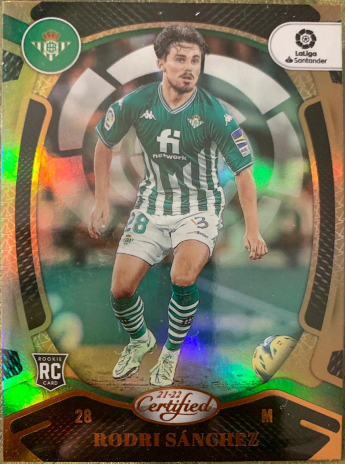 Rodri Sanchez #160 Soccer Cards 2021 Panini Chronicles La Liga