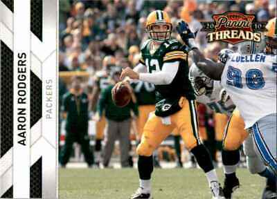 Aaron Rodgers #50 Football Cards 2010 Panini Threads