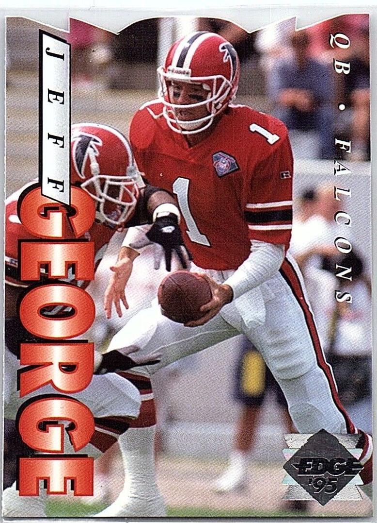 Jeff George #8 Football Cards 1995 Collector's Edge