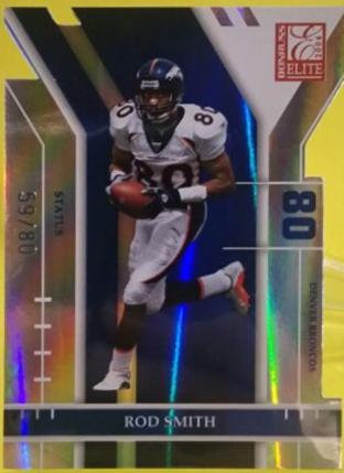 Rod Smith #31 2004 Panini Donruss Elite Football