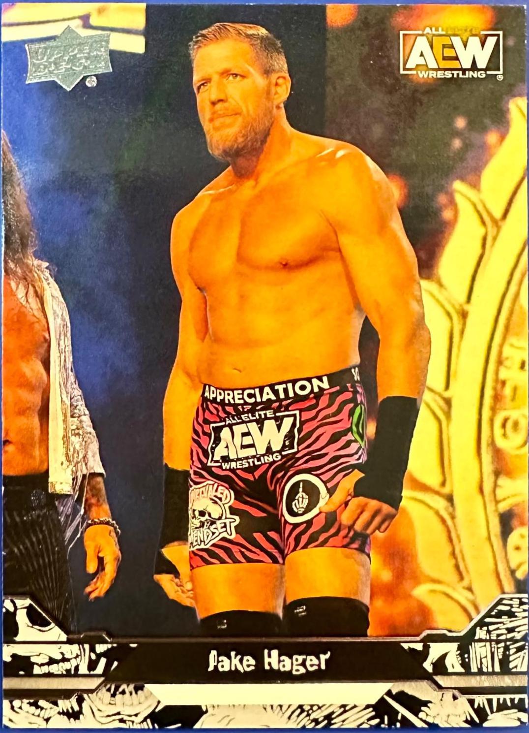 Jake Hager #4 Wrestling Cards 2023 Upper Deck AEW
