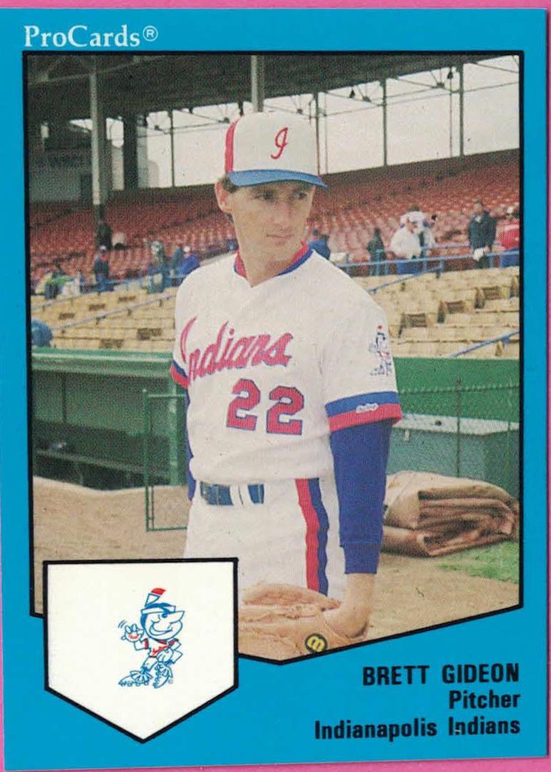 BRETT GIDEON #1230 Baseball Cards 1989 ProCards Minor League Team Sets