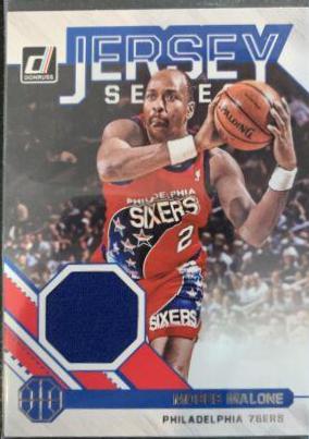 Moses Malone #69 Basketball Cards 2020 Donruss Jersey Series