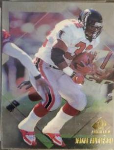 Jamal Anderson #37 Football Cards 1997 SP Authentic