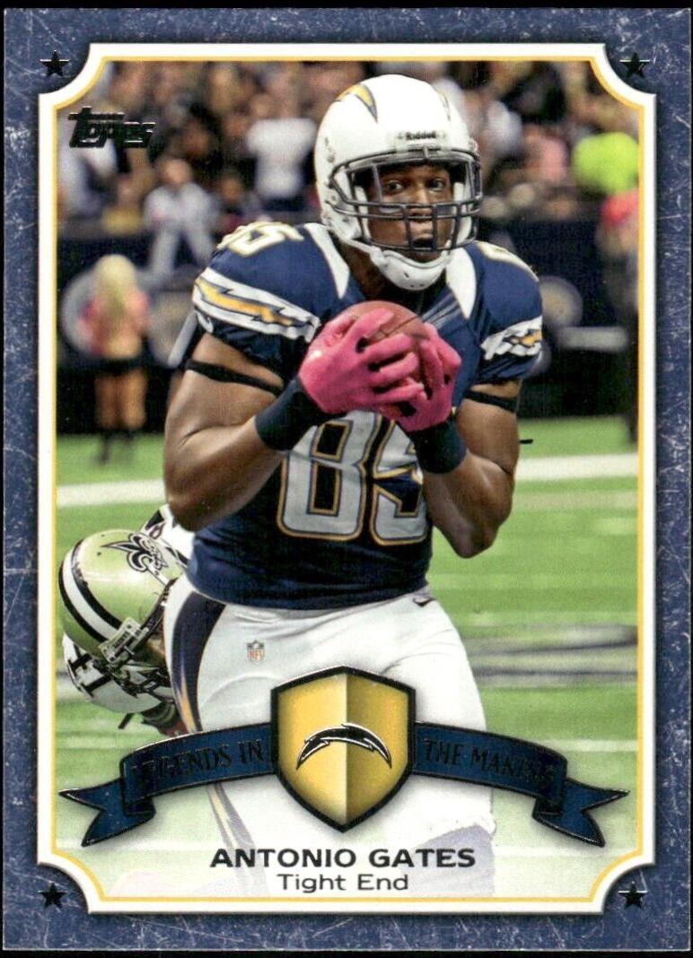 Antonio Gates #LM-AG Football Cards 2013 Topps Legends in the Making