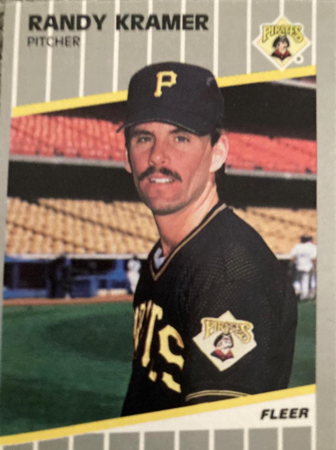 Randy Kramer #U-115 Baseball Cards 1989 Fleer Update