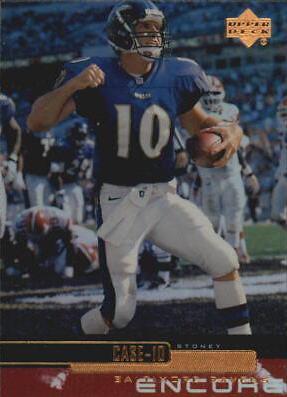 Stoney Case #14 Football Cards 1999 Upper Deck Encore