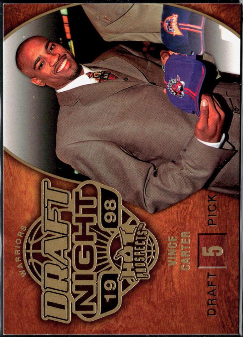 Vince Carter #95 Basketball Cards 2008 Fleer Hot Prospects