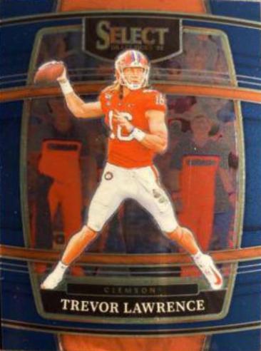 Trevor Lawrence #39 Football Cards 2022 Panini Select Draft Picks