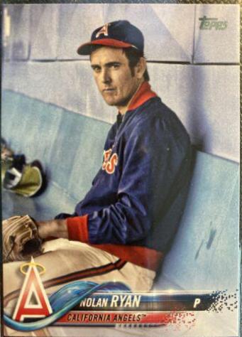 Nolan Ryan #US1 Baseball Cards 2018 Topps Update