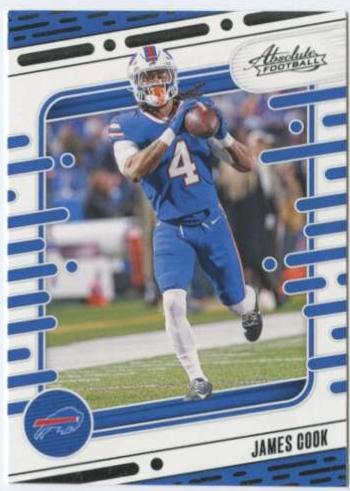 James Cook #12 Football Cards 2024 Panini Absolute