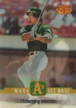 Mark McGwire #16 Baseball Cards 1996 Sportflix