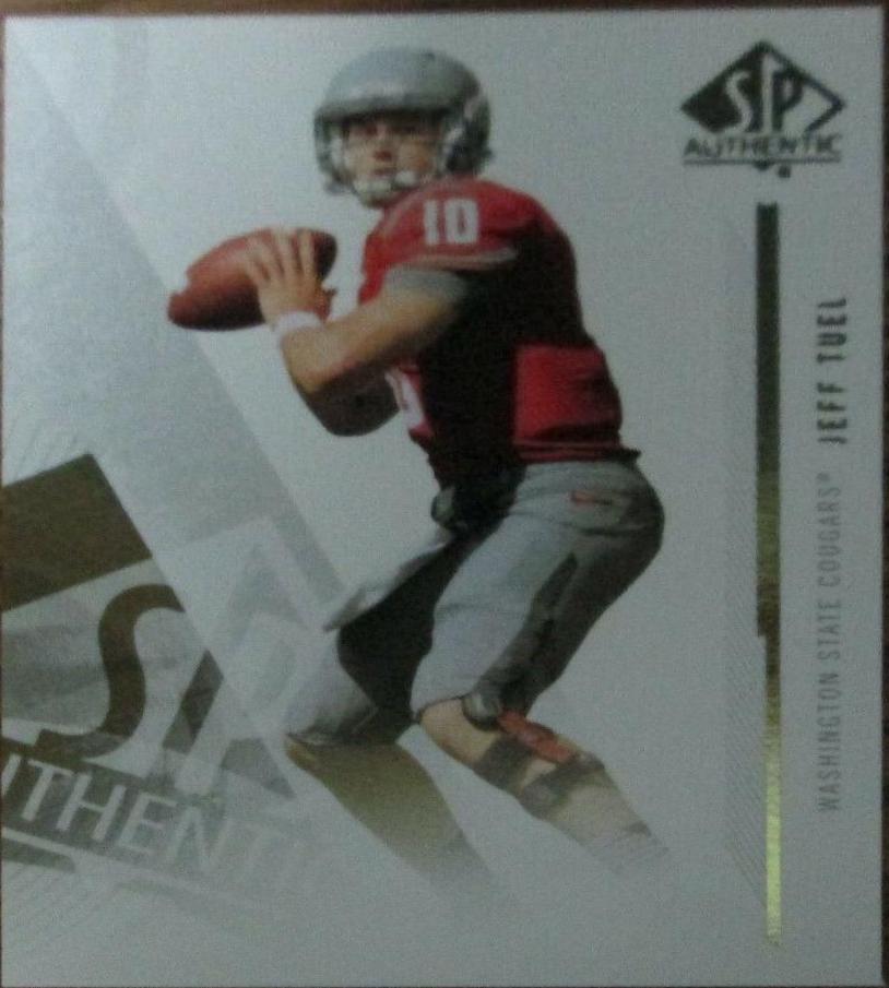 Jeff Tuel #5 Football Cards 2013 SP Authentic