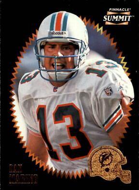 Dan Marino #7 Football Cards 1996 Summit