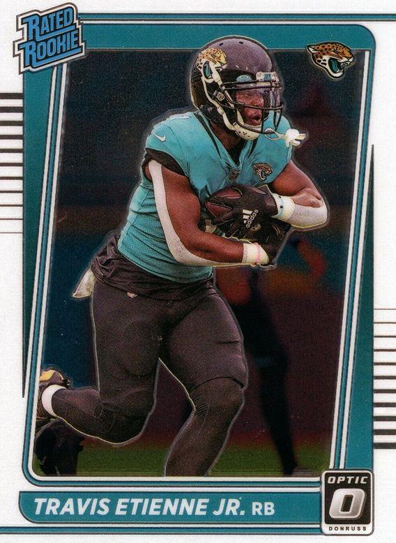 Travis Etienne Jr. #214 Football Cards 2021 Panini Donruss Optic