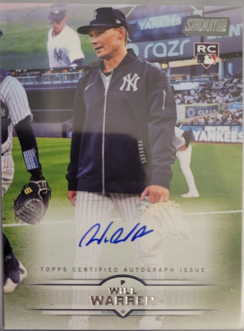 Will Warren #SCBA-WWA Prices | 2025 Topps Stadium Club Autograph 