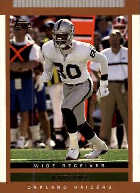 Jerry Rice #16 Football Cards 2003 Topps Draft Picks & Prospects