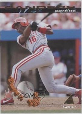 Reggie Sanders #PS10 Baseball Cards 1994 Pinnacle Power Surge
