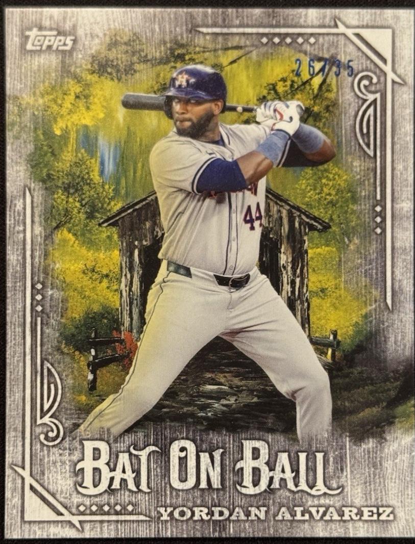 Yordan Alvarez [Titanium White] #BOB-10